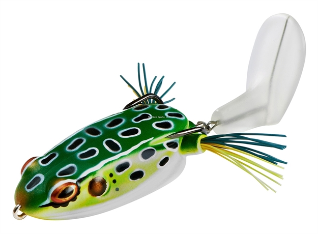 Picture of Booyah Toadrunner-Leopard Frog, 4.5", 7/8 Oz,Double Hook,4/0 Hook