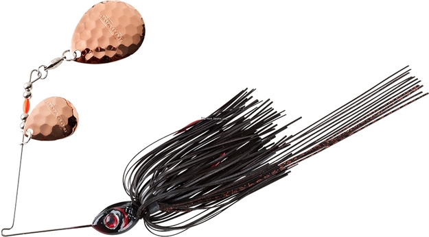 Picture of Booyah Tux & Tails Spinnerbait, 1/2 Oz, Black Copper