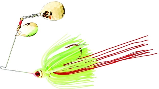 Picture of Booyah Tux & Tails Spinnerbait, 3/8 Oz, Wounded Limetreuse
