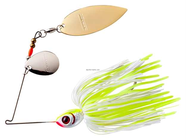 Picture of Booyah Vibra Flex Tandem Spinnerbait, 1/2 Oz, Shadtreuse