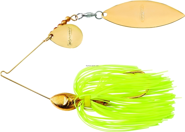 Picture of Booyah Vibra-Wire Double Tandem Spinnerbait, 1/2 Oz, Chartreuse