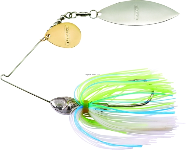 Picture of Booyah Vibra-Wire Double Tandem Spinnerbait, 1/2 Oz, Herring