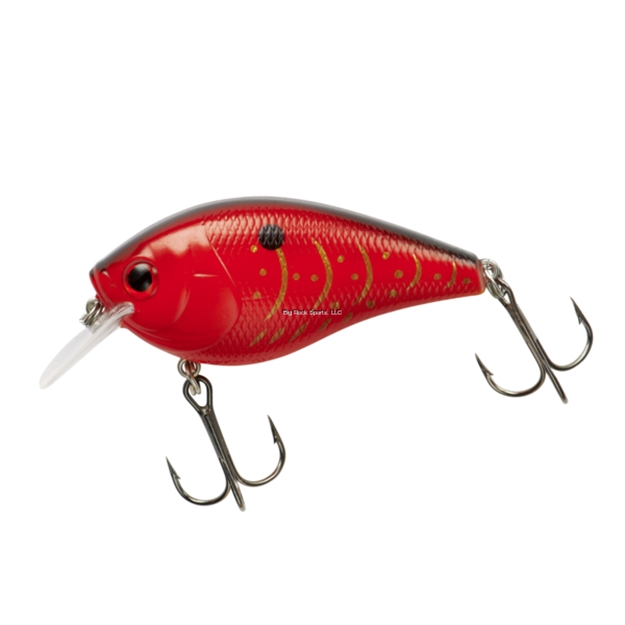 Picture of Booyah Xcs2 Squarebill Crankbait, 2 5/16", 5/8Oz, #2 Hooks, 0-3 Crank Depth, Rayburn Red BYXCS201