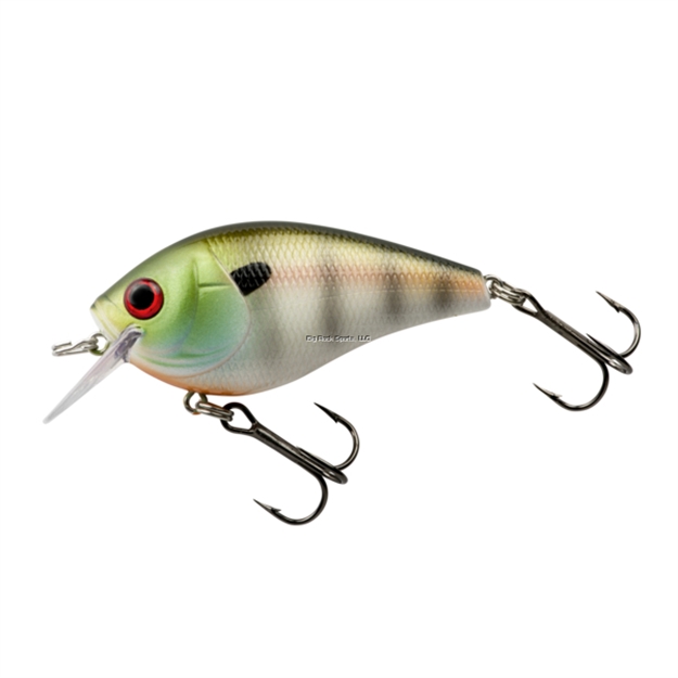 Picture of Booyah Xcs2 Squarebill Crankbait, 2 5/16", 5/8Oz, #2 Hooks, 0-3 Crank Depth, Perch BYXCS295