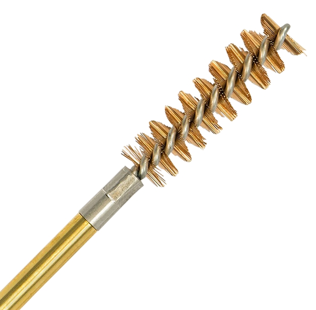 Picture of Bore Tech  Bronze Bore Brush  22 Cal Rifle 8-32 Bronze 2.50" Bronze Brush