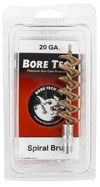 Picture of Bore Tech Btsb-20-100 Shotgun Brushes Bronze Spiral 20 GA