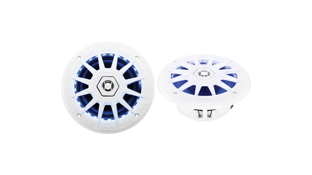 Picture of Boss Audio Systems 6.5" Lighted Speaker-White