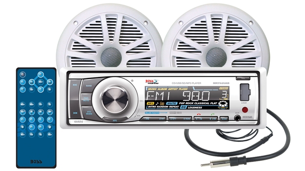 Picture of Boss Audio Systems Bluetooth Marine Package