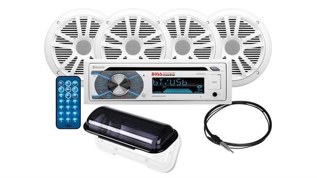 Picture of Boss Audio Systems Bluetooth Marine Package Mck508wb.64S