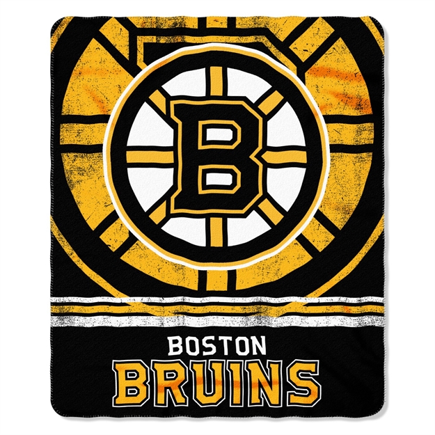 Picture of Boston Bruins Fade Away Fleece Throw