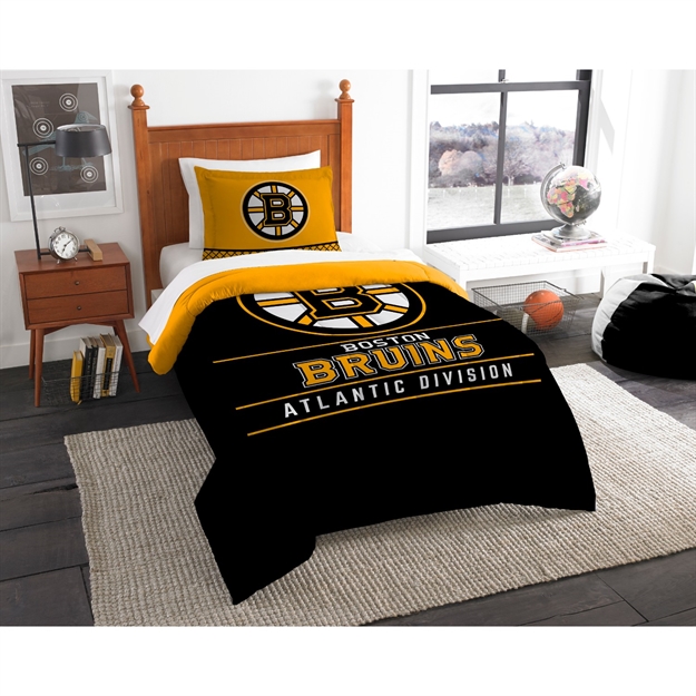 Picture of Boston Bruins Twin Comforter Set