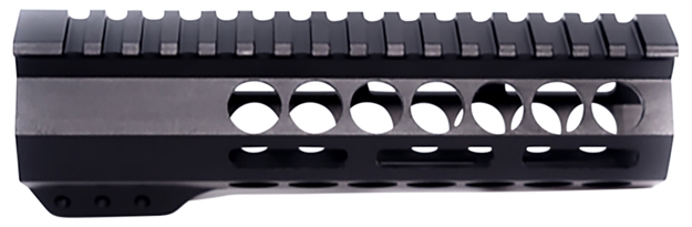Picture of Bowden Tactical J135537 Cornerstone Handguard 7" M-Lok Full Flat Top , Black Anodized Aluminum Includes Barrel Nut For Ar-Platform J13553-7