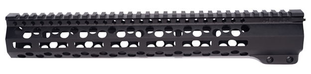 Picture of  Bowden Tactical J23013 Foundation Handguard 13" M-Lok Full Flat Top , Black Anodized Aluminum Includes Barrel Nut For Ar-Platform