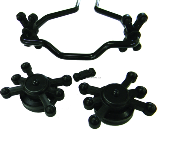 Picture of Bowjax Crossbowsplit Limb Dampener Pair (Univ Size) 1 Bolt Damp 2 String Suppressor Rod DA