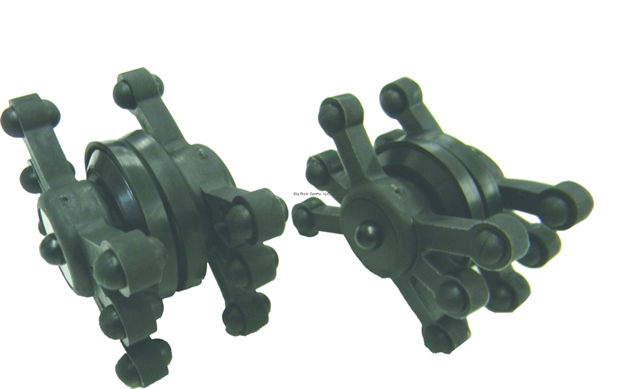 Picture of Bowjax Riser Jax Dampeners Fit UP TO 1 1/4+Diameter Cut Out Holesin Riser Black