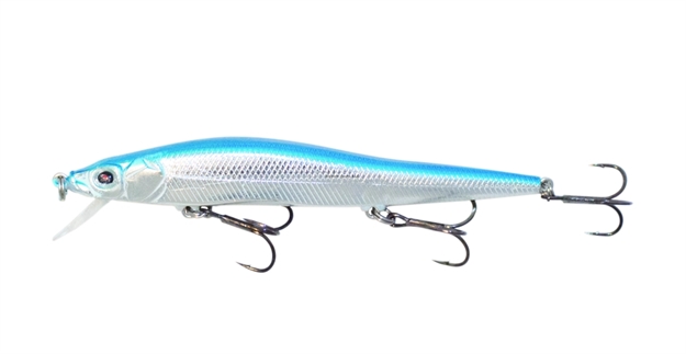Picture of Boyd Duckett BD Jerkbait 115 MM Chrome Blue