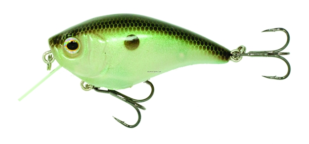 Picture of Boyd Duckett BD Soft Squarebill Crankbait 1.5" Green Gizzard Shad
