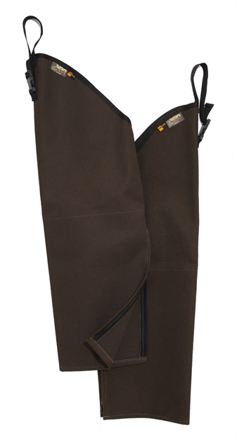 Picture of  Boyt Harness 9001Brrr Rattlers Chaps 1000D Nylon Brown Regular 26" Adjustable Straps 789816102114