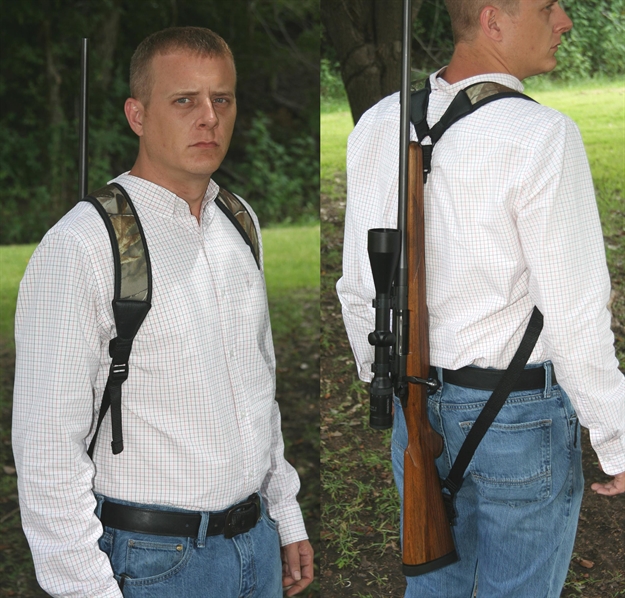 Picture of Boyt Harness Bpsc20962 Backpack Sling 21" X 2" Included Swivel Rubber Realtree Apg