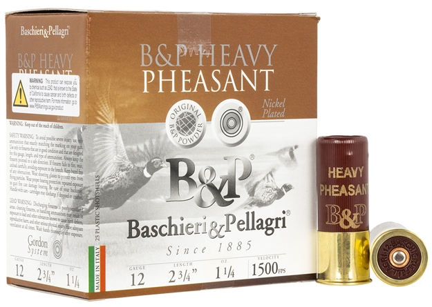 Picture of  B&P 12B14h5 Heavy Pheasant  12 Gauge 2.75" 1 1/4 OZ 1500 Fps 5 Shot 25 Bx/10 CS