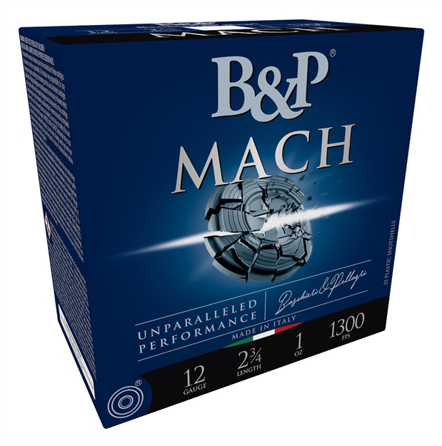 Picture of  B&P 12B1f2h7 Competition F2 Mach 12Gauge 2.75" 1Oz 7.5Shot 25 Per Box/10 Case