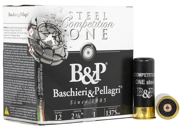 Picture of  B&P 12B1gcp9 Competition One 12 Gauge 2.75" 1 OZ 9 Shot 25 Per Box/ 10 Case