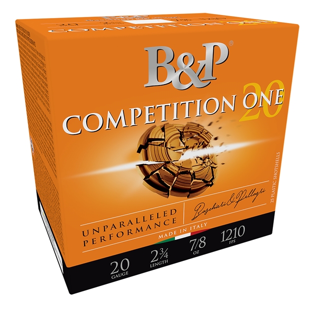 Picture of  B&P 20B78cp8 Competition One 20Gauge 2.75" 7/8Oz 8Shot 25 Per Box/10 Case 878122003571