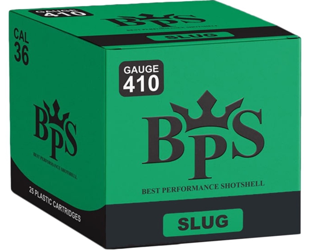 Picture of Bps 410Ga 2.5 Rifled Slug 4/15Oz 25/10 Case 410S