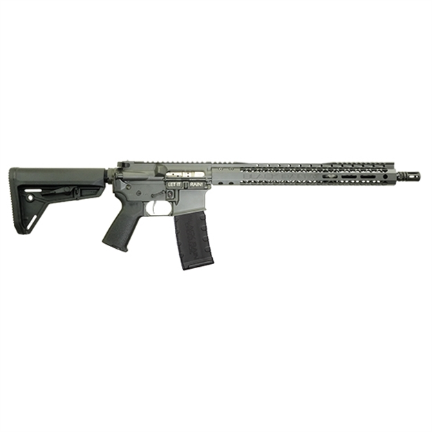 Picture of  Black Rain Ordnance Brosspsmk Spec 15+ Ssp 5.56X45mm Nato 30+1 16", Smoke, 15" Slim M-Lok, Magpul Grip/Carbine Stock 681565230752