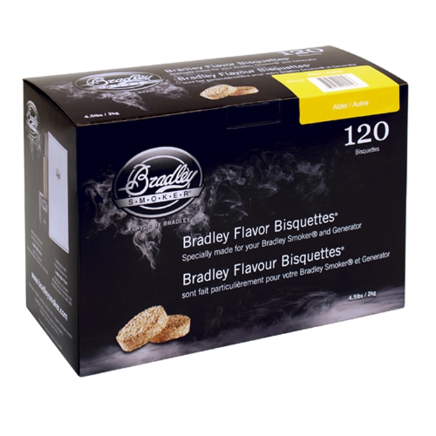 Picture of Bradley Alder Bisquettes 120-Pack