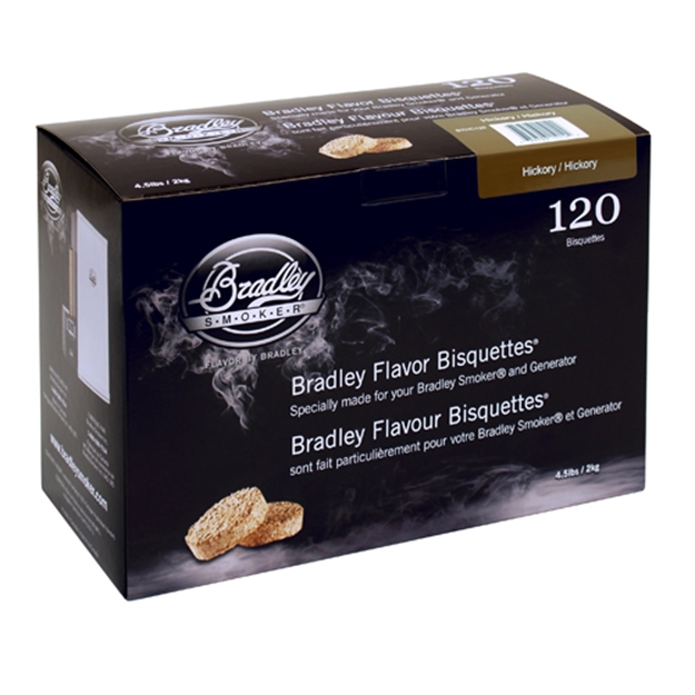 Picture of Bradley Hickory Bisquettes 120 Pack