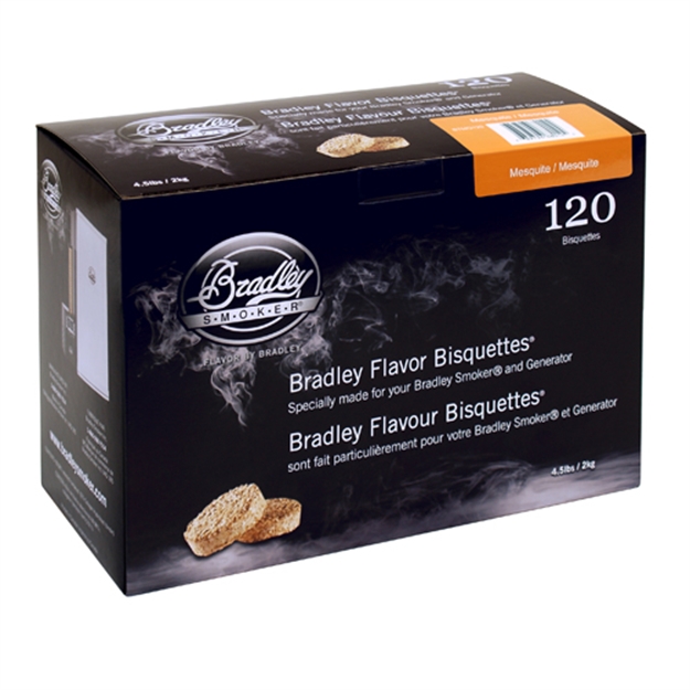 Picture of Bradley Mesquite Bisquettes 120 Pack