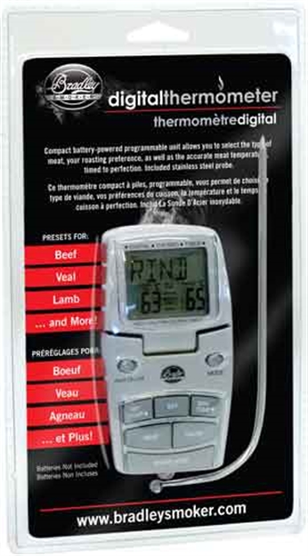 Picture of Bradley Smoker Digital Thermometer 1Aa W/ Easy Viewing Stand