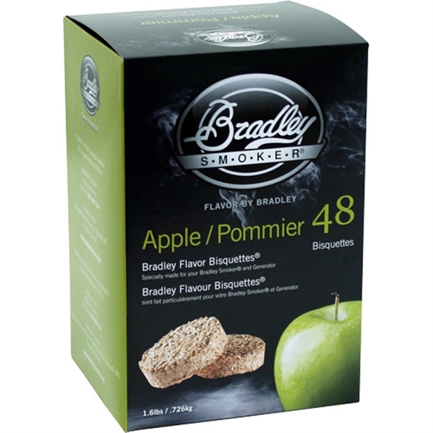 Picture of Bradley Smoker Smoker Apple Flavor Bisquettes 48 Pack