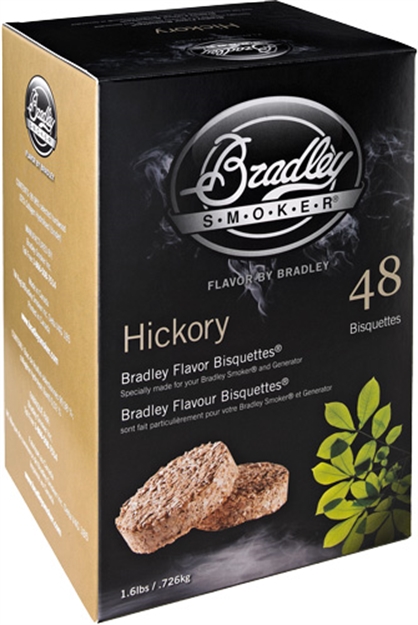 Picture of Bradley Smoker Smoker Hickory Flavor Bisquettes 48 Pack