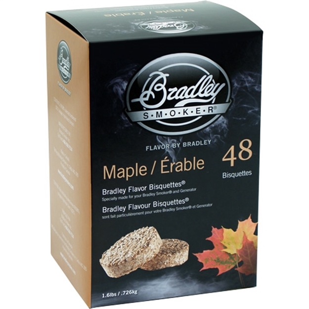 Picture of Bradley Smoker Smoker Maple Flavor Bisquettes 48 Pack