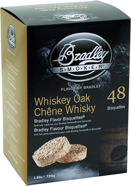 Picture of Bradley Smoker Smoker Whiskey Oak SE Flavor Bisquettes 48 Pack