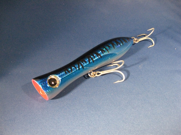 Picture of Braid GT Monster Saltwater Popper, 8", 3.9 Oz, Blue Mackerel