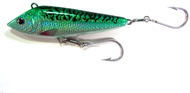 Picture of Braid Marauder High Speed Trolling Lure, 10" (Large), UP TO 12 Knots, Green Mackerel