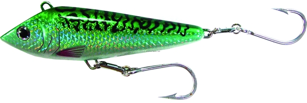 Picture of Braid Marauder High Speed Trolling Lure, 6" (Small), 5 Oz, UP TO 12 Knots, Green Mackerel