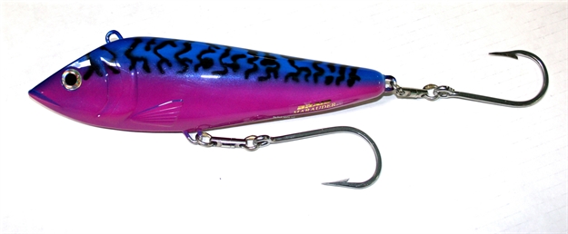 Picture of Braid Marauder High Speed Trolling Lure, 8" (Medium), 10 Oz, UP TO 12 Knots, Blue/Purple