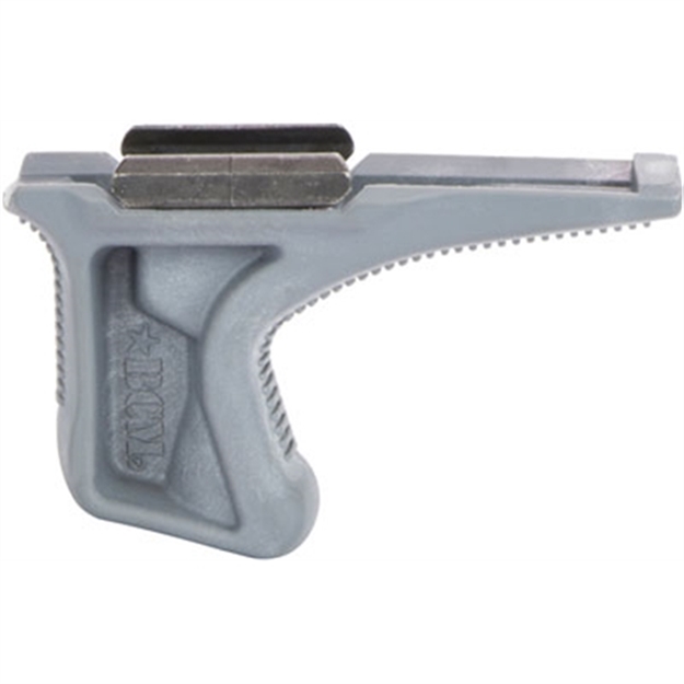 Picture of Bravo Company Angled Grip Wolf Gray Fits Picatinny Rails KAG-1913-WG 812526020260