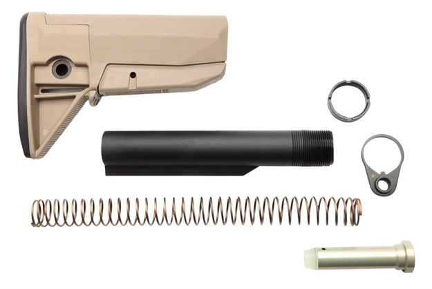 Picture of Bcm Gfskmod0fde Bcmgunfighter Mod 0 Kit Flat Dark Earth Synthetic For Ar-Platform Includes Stock Tube BCM-GFSK-MOD-0-FDE 855877004961