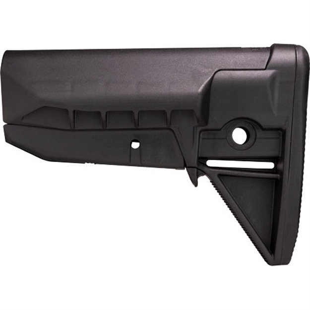 Picture of Bcm Gfsmod0spmdb Bcmgunfighter Mod 0 Black Synthetic With Sopmod Cheekweld For Ar-Platform BCM-GFS-MOD0-SPMD-BLK 812526020680