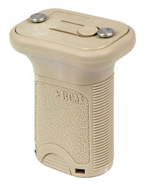Picture of Bravo Company Vertical Grip Short Fde Fits Keymod Rails BCM-VG-S-KM-FDE 855877004770
