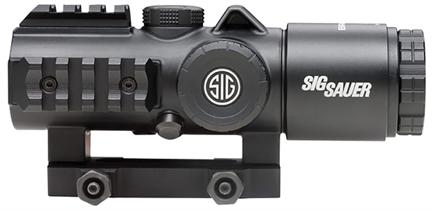 Picture of  Sig Sauer Electro-Optics Sob33101 Bravo3 Battle Sight Black Red Horseshoe Dot 5.56/7.62 Illuminated Reticle