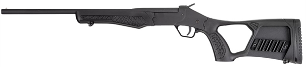 Picture of Rossi Ssp1bk Tuffy Single Shot Youth 410 Gauge Break Open 3" 1Rd 18.50" Matte Black Barrel, Matte Black Steel Receiver, Black Synthetic Thumbhole Stock W/Shell Holder, Right Hand SSP1-BK