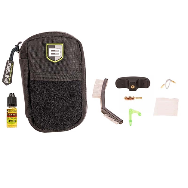 Picture of Break Through Clean Tech Badge Clean Kit .44/.45 Pullthru W/Molle Pouch BT-COP-44 026509077763