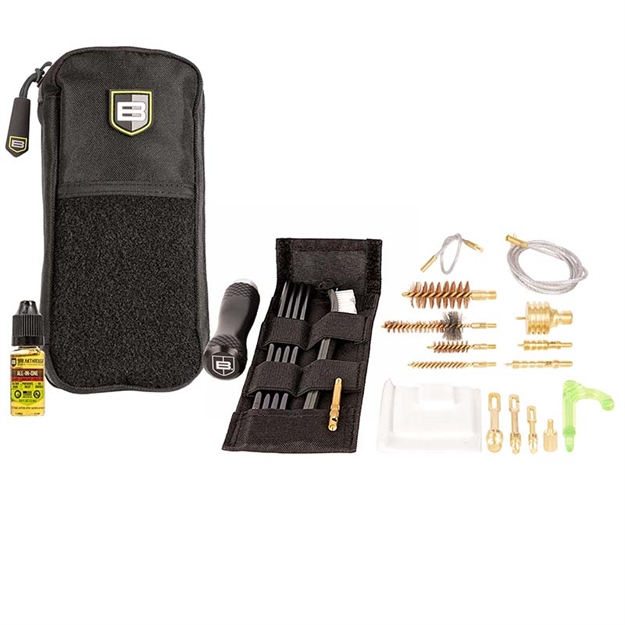 Picture of Break Through Clean Tech Badge Clean Kit 5.56/9Mm 12Ga Rod & Pullthru W/Po BT-MPK-3G