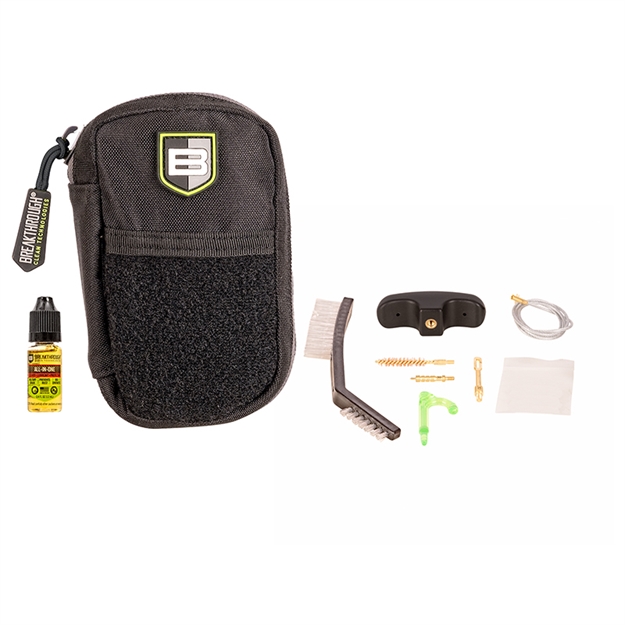 Picture of Break Through Clean Tech Badge Clean Kit 9Mm Pullthru W/Molle Pouch BT-COP-9